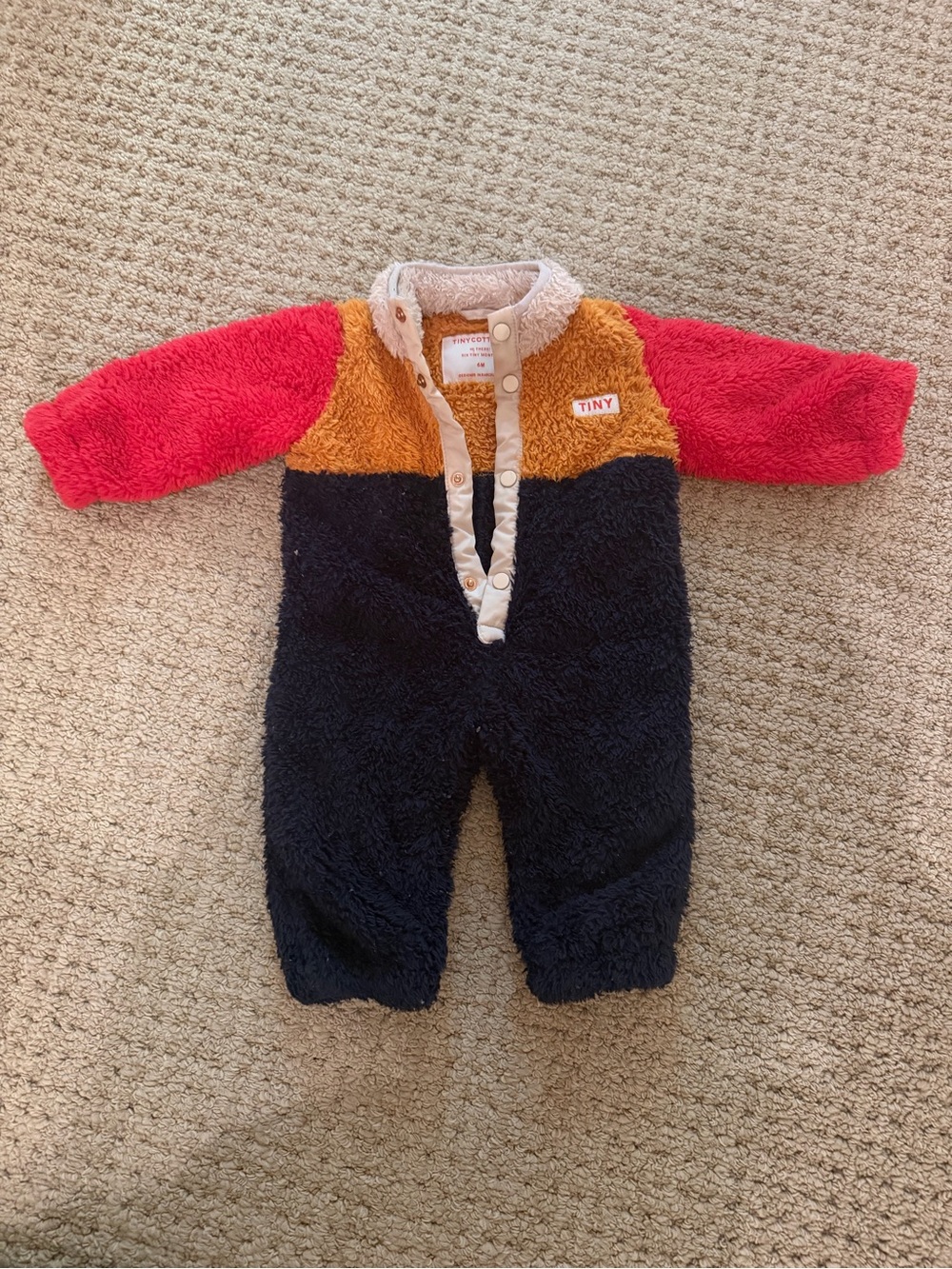Fleece sherpa onsie